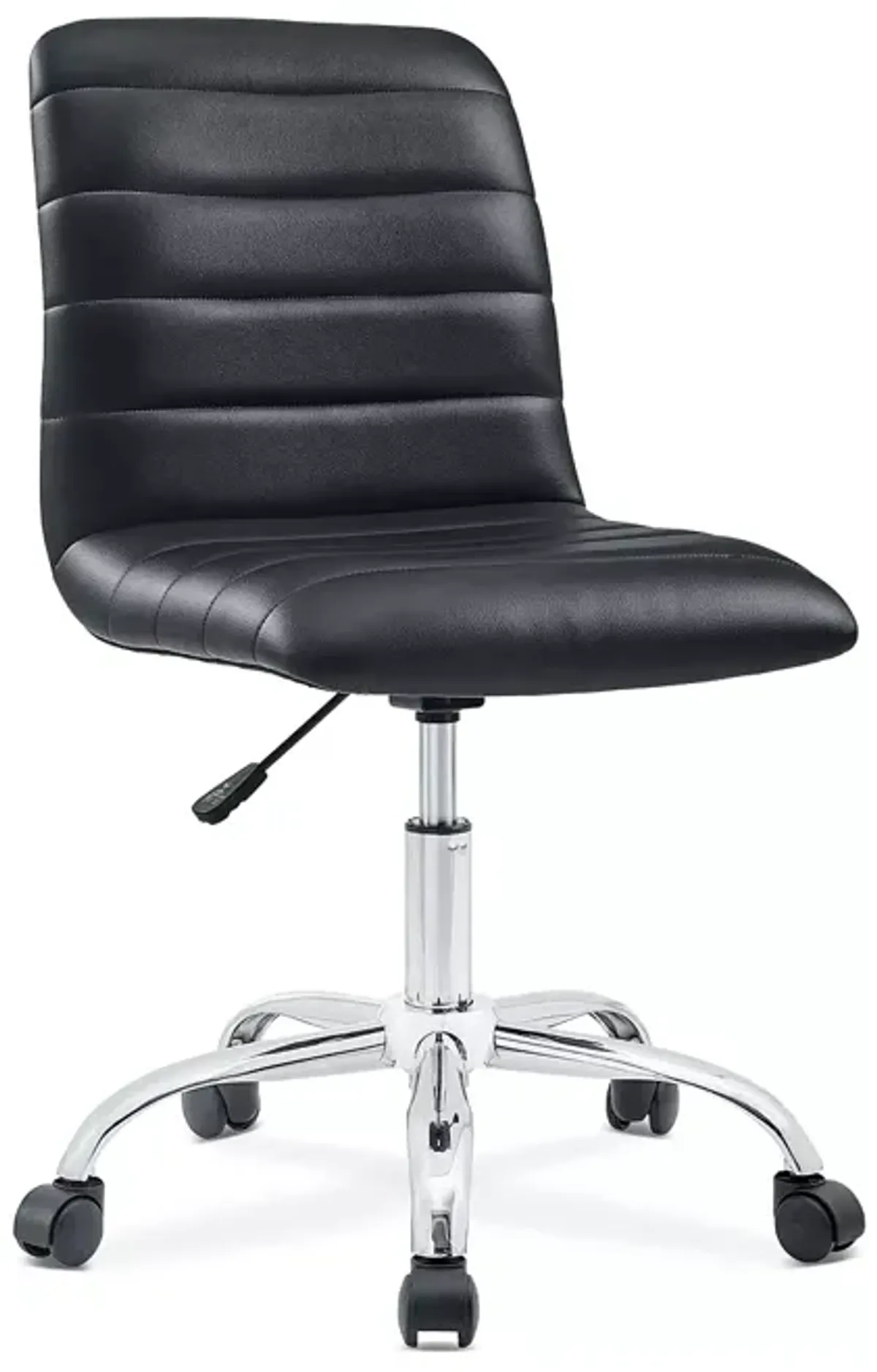 Modway Ripple Armless Mid Back Vinyl Office Chair