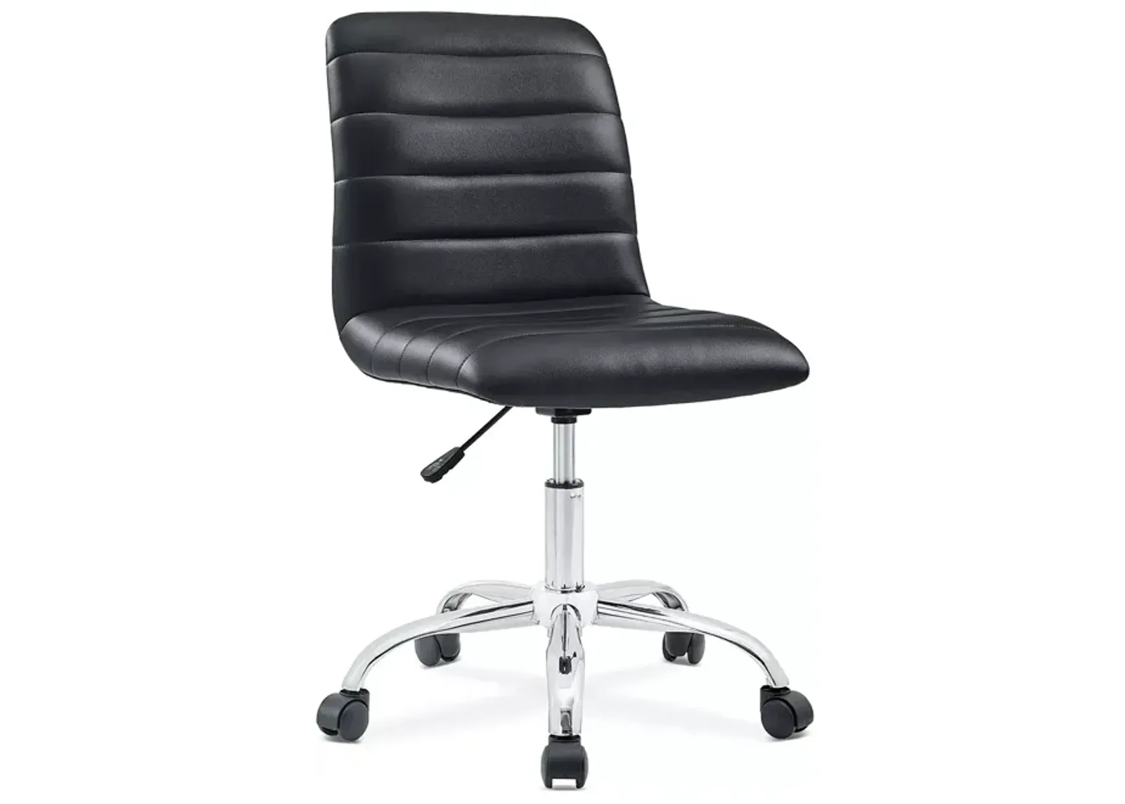 Modway Ripple Armless Mid Back Vinyl Office Chair