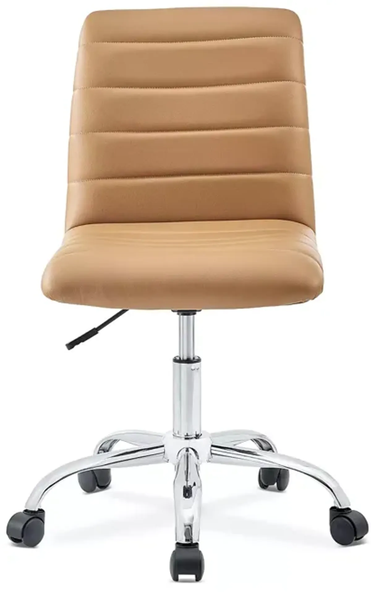 Modway Ripple Armless Mid Back Vinyl Office Chair