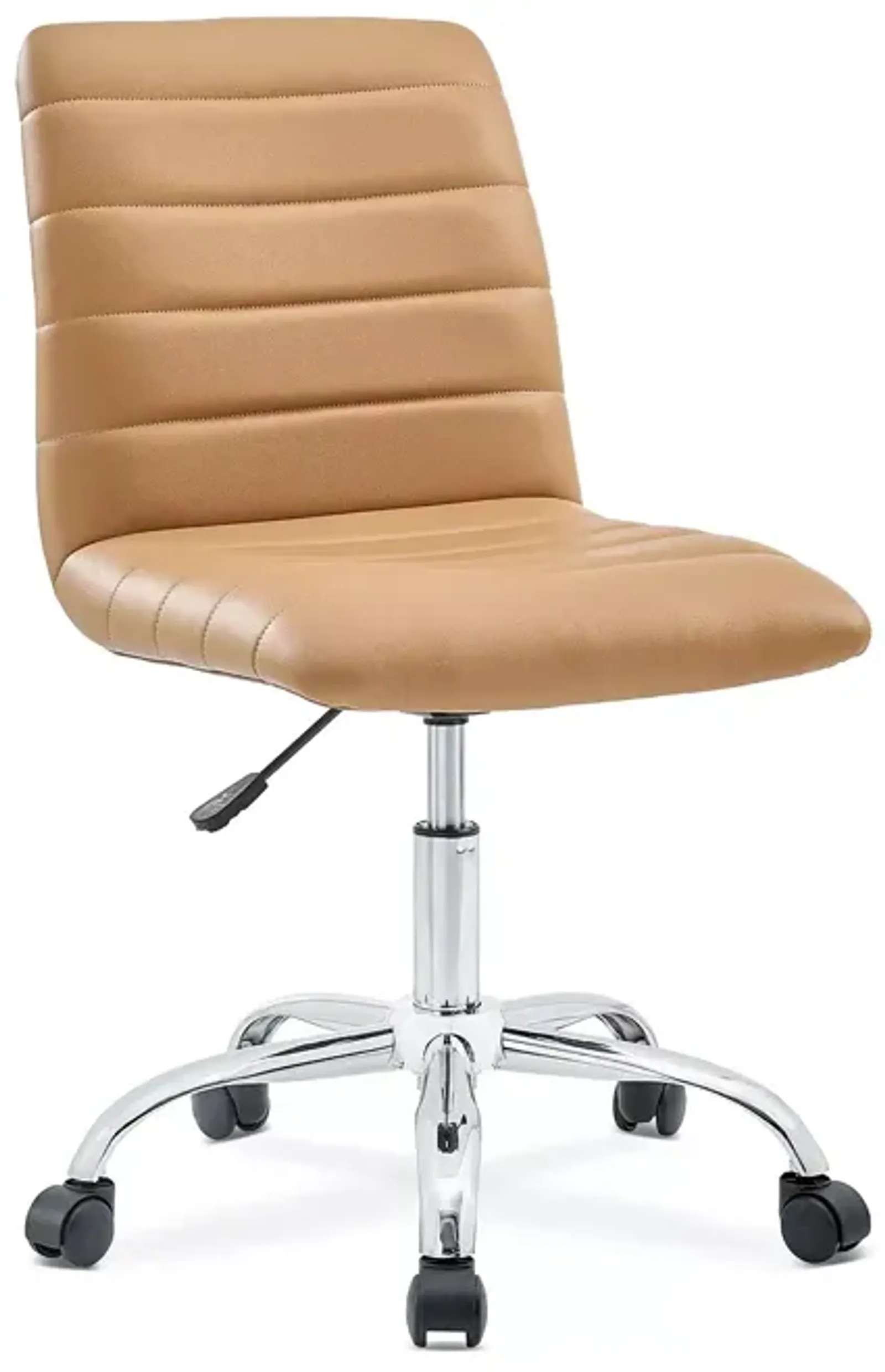 Modway Ripple Armless Mid Back Vinyl Office Chair