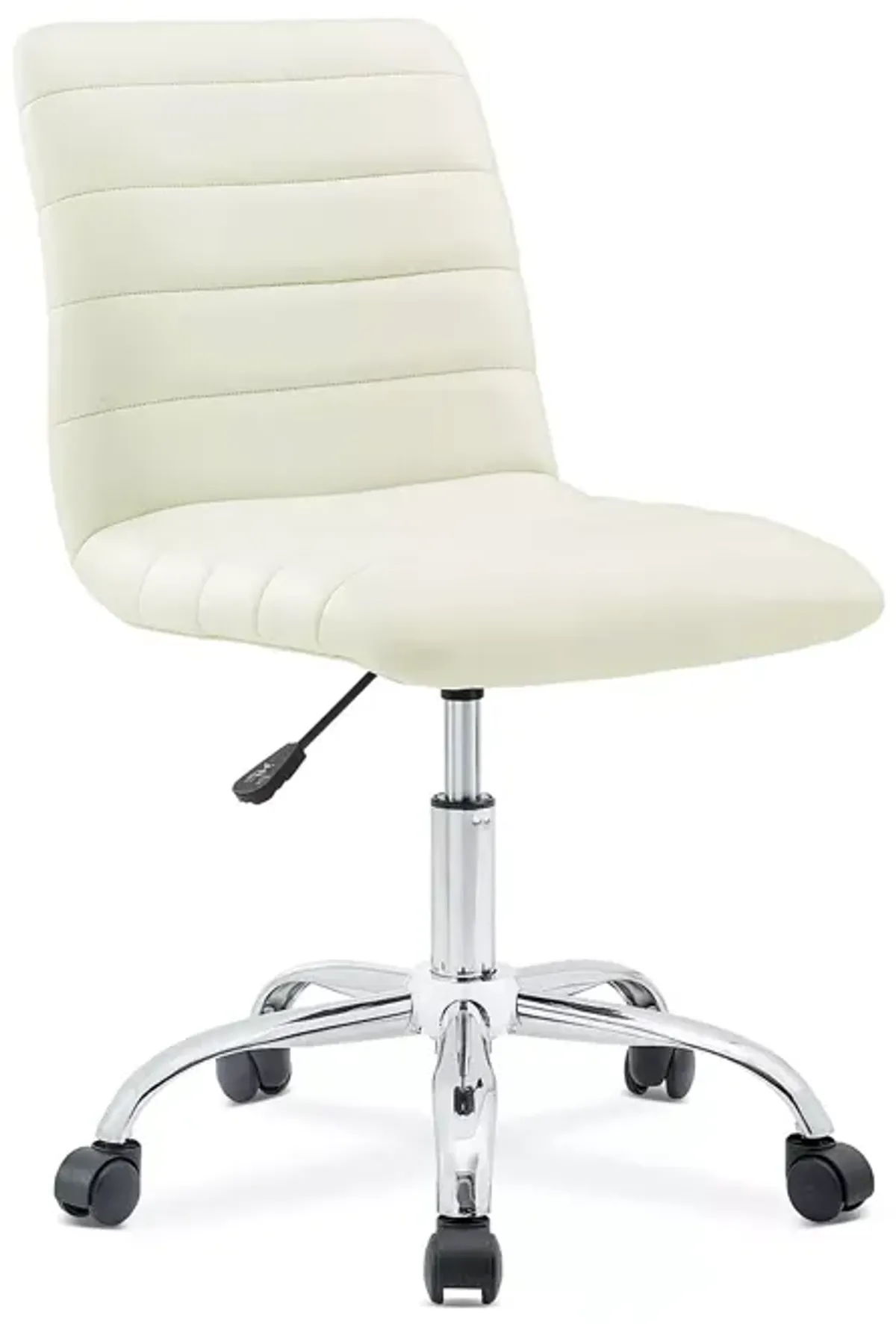 Modway Ripple Armless Mid Back Vinyl Office Chair