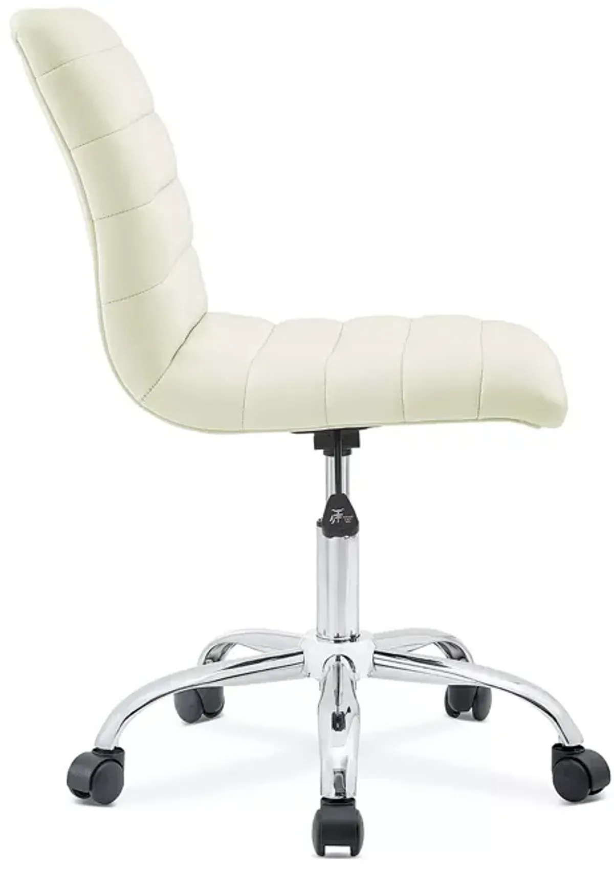 Modway Ripple Armless Mid Back Vinyl Office Chair