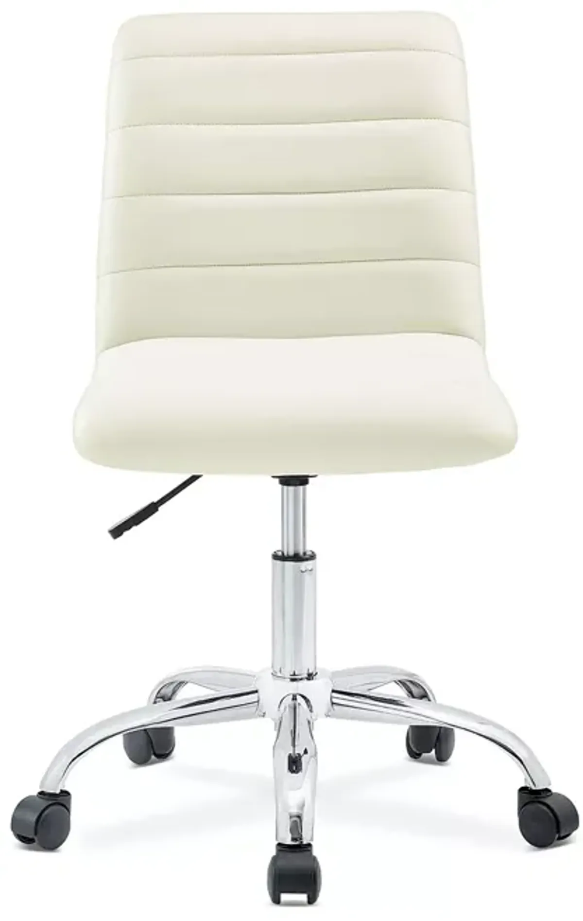 Modway Ripple Armless Mid Back Vinyl Office Chair