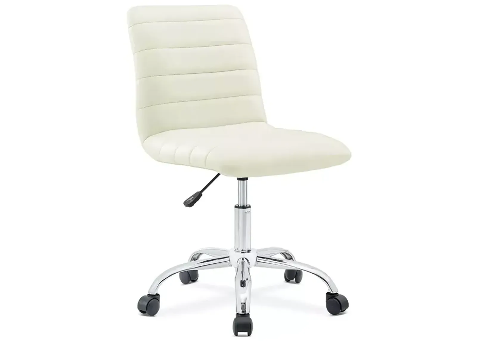 Modway Ripple Armless Mid Back Vinyl Office Chair