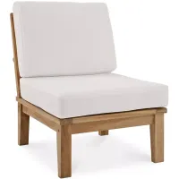 Modway Marina Outdoor Patio Teak Armless Chair