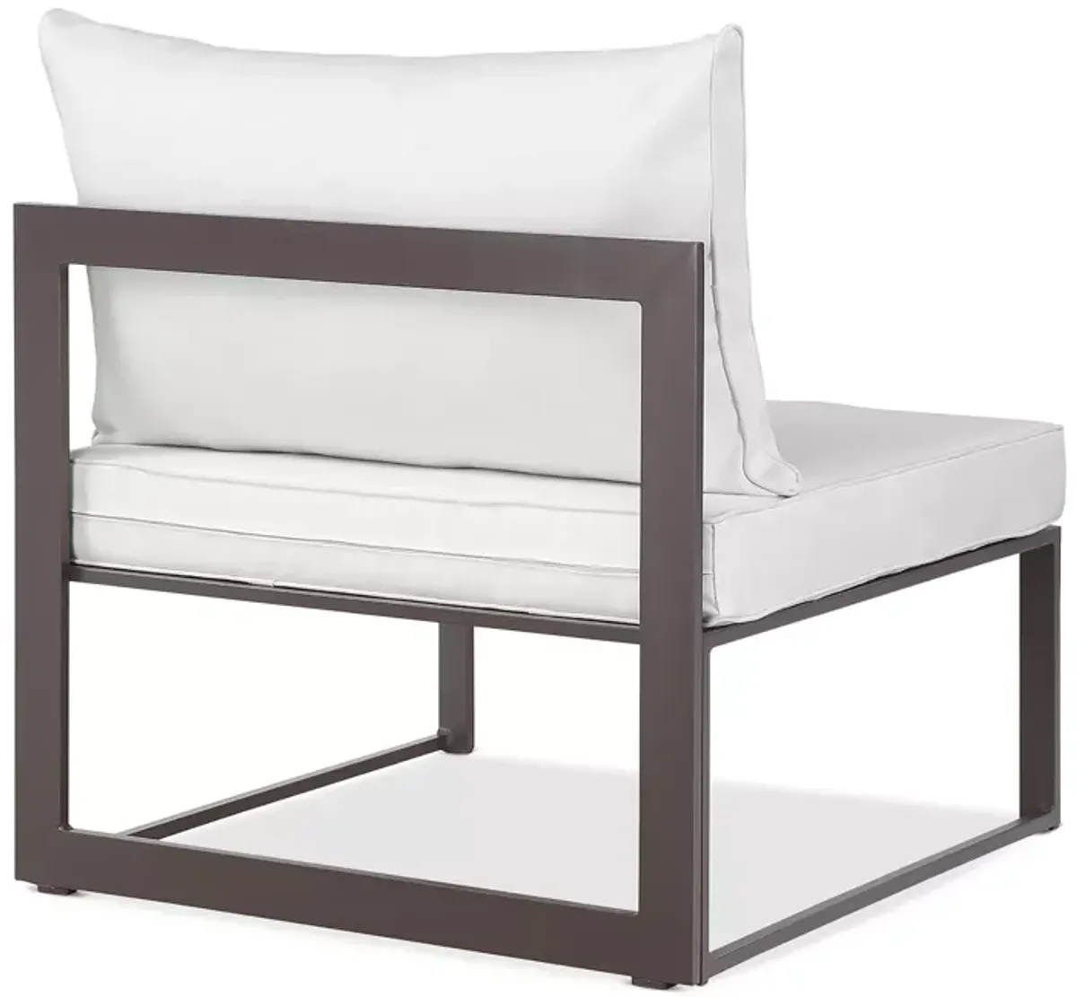 Modway Fortuna Armless Outdoor Patio Chair