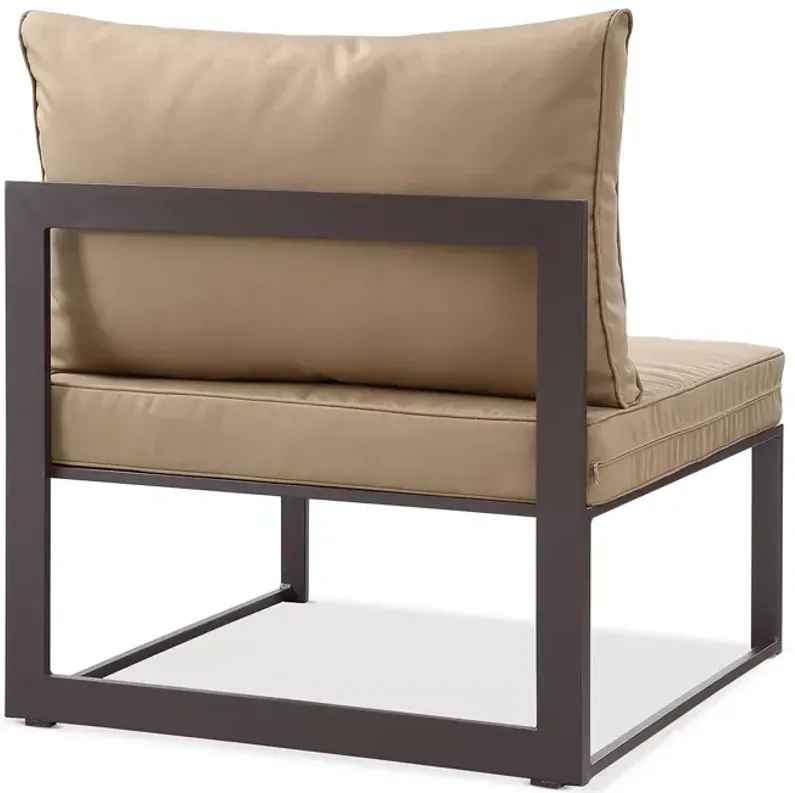 Modway Fortuna Armless Outdoor Patio Chair