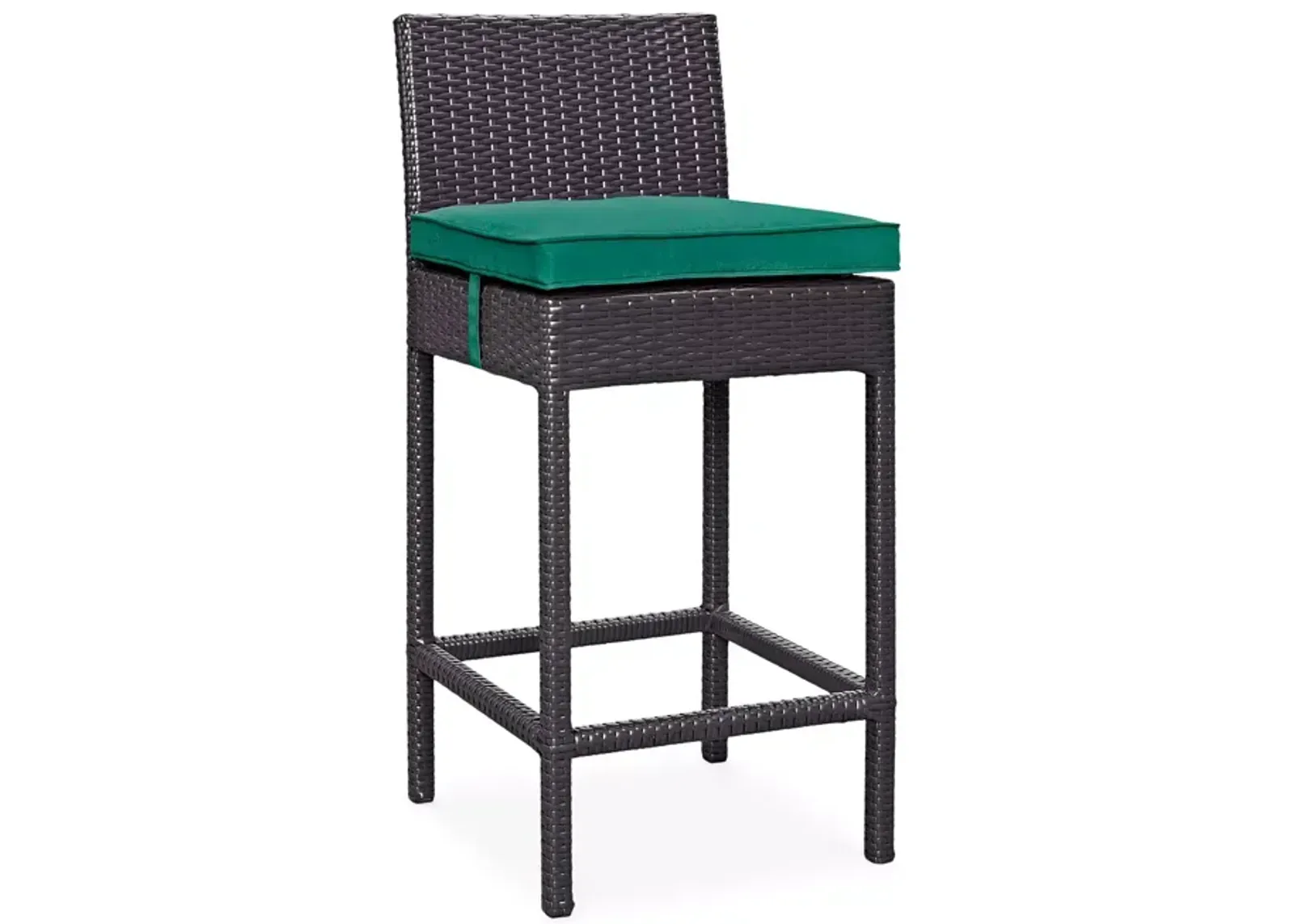 Modway Convene Outdoor Patio Rattan Bar Stool