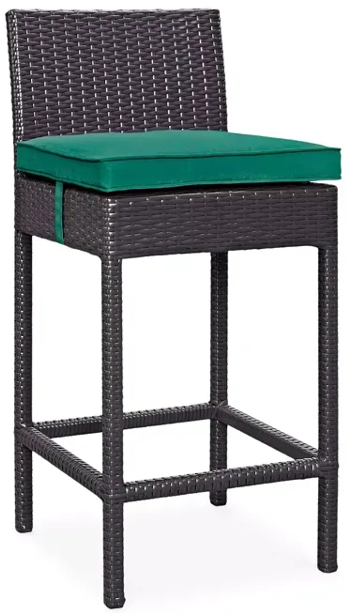 Modway Convene Outdoor Patio Rattan Bar Stool