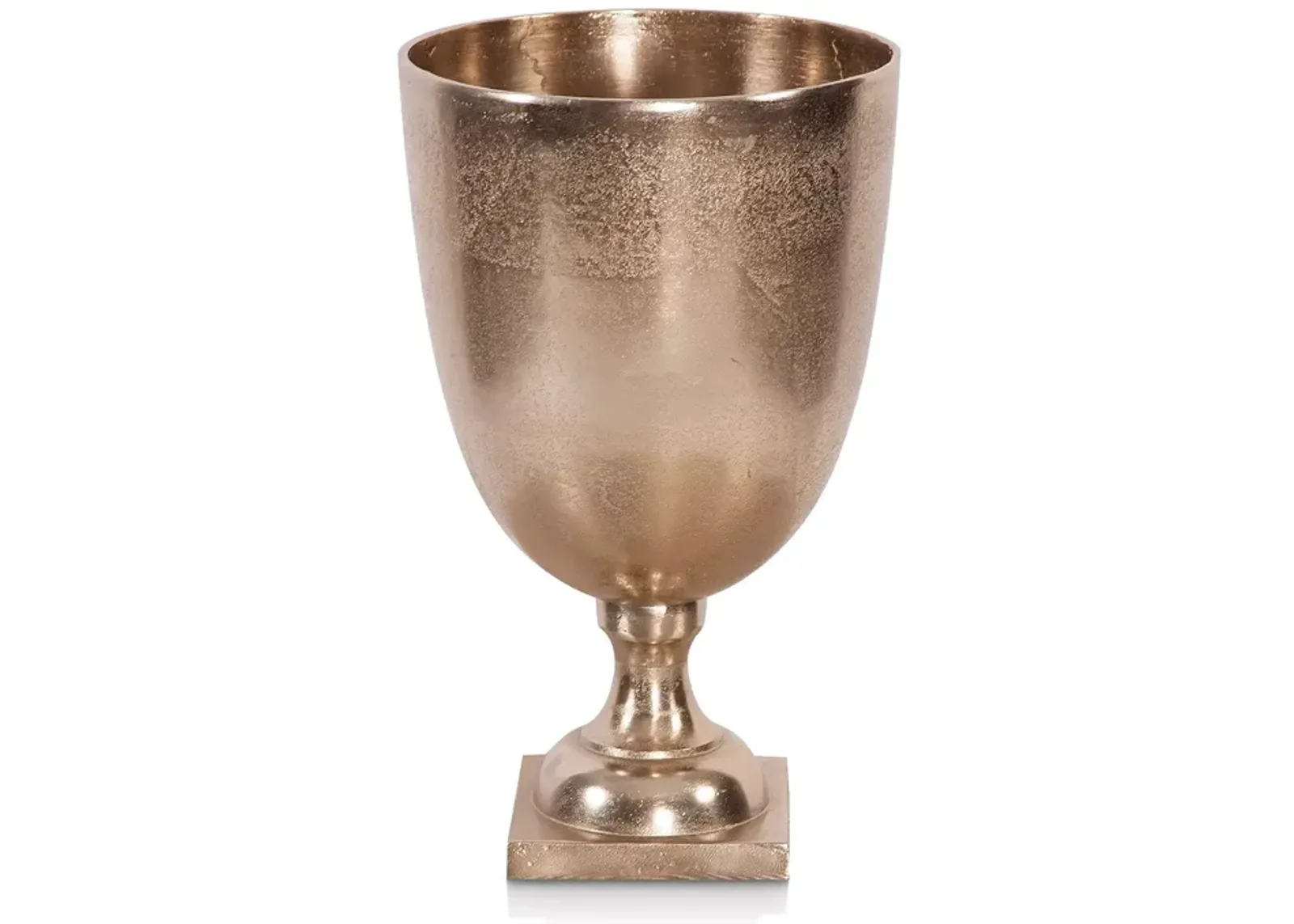 Howard Elliott Aluminum Footed Small Chalice Vase