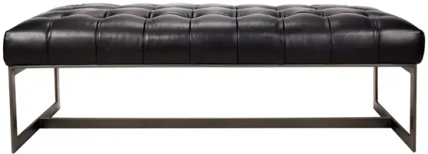 Wyatt Leather Bench