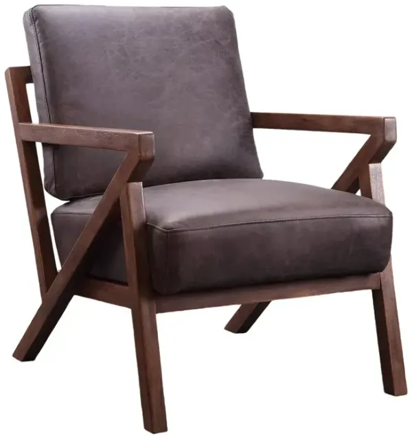 Drexel Leather Arm Chair