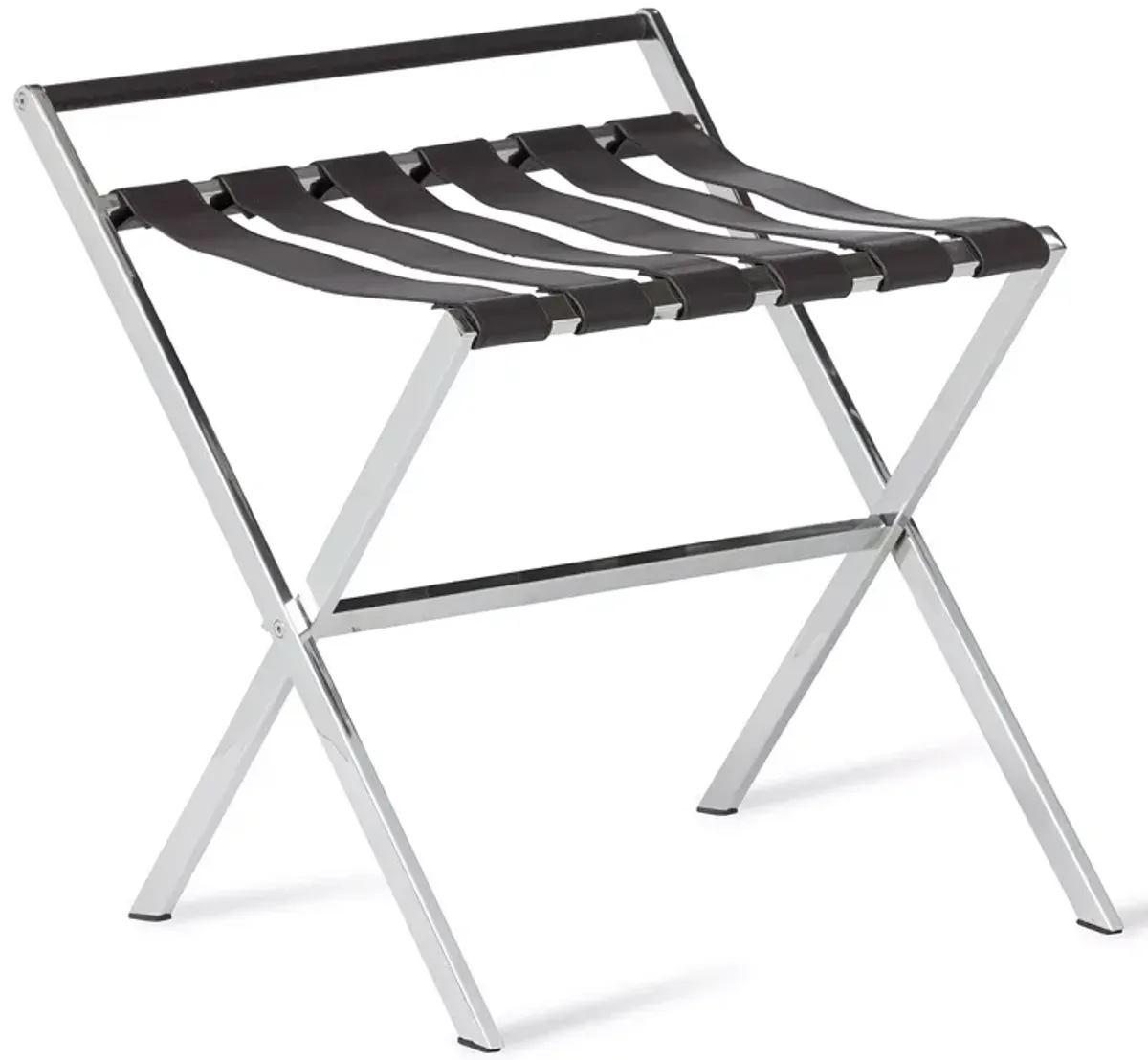 Roselli Trading Fold Flat Luggage Rack with Bumper Guard