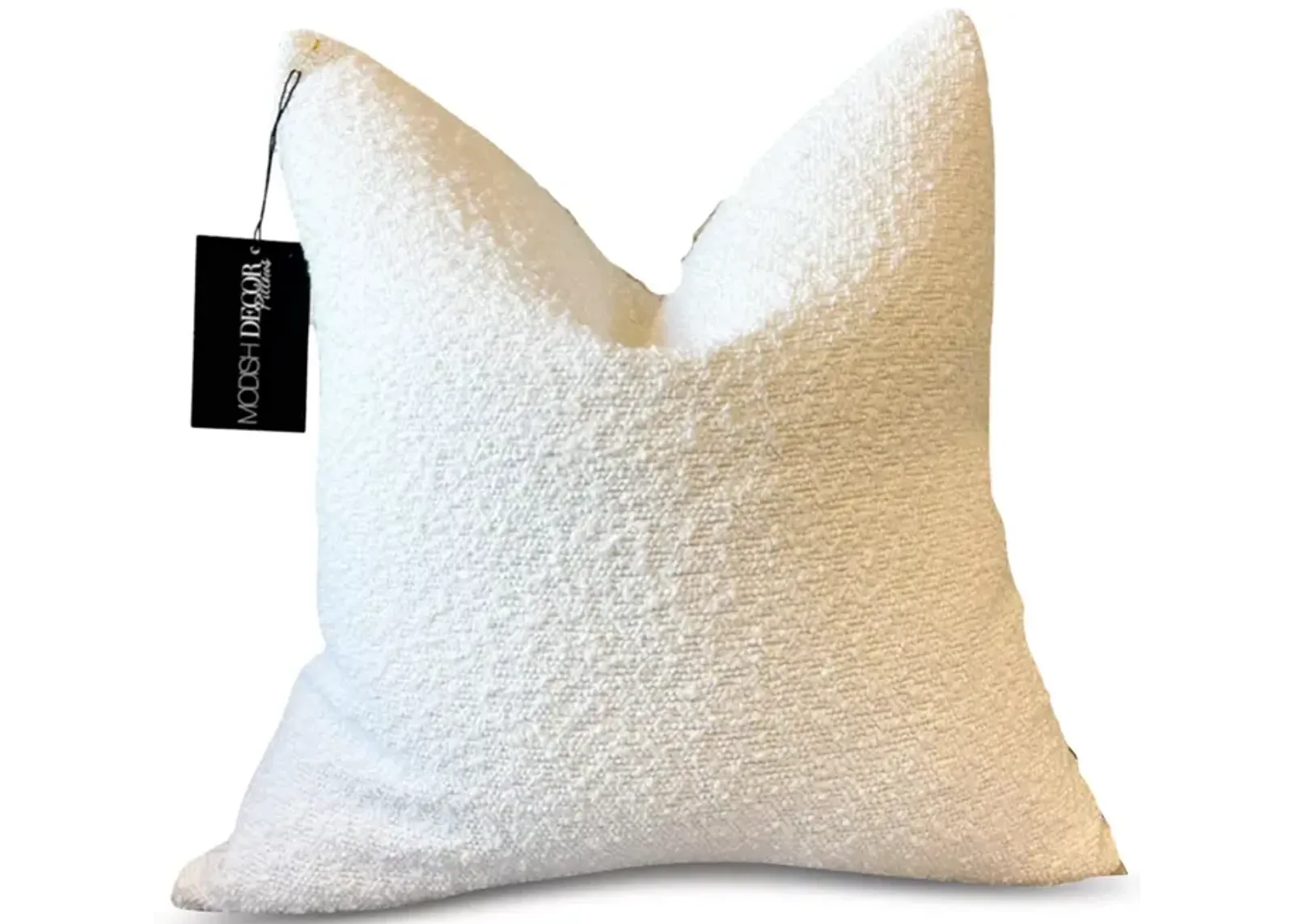 Modish Decor Pillows BouclÃ© Decorative Pillow Cover, 18" x 18"