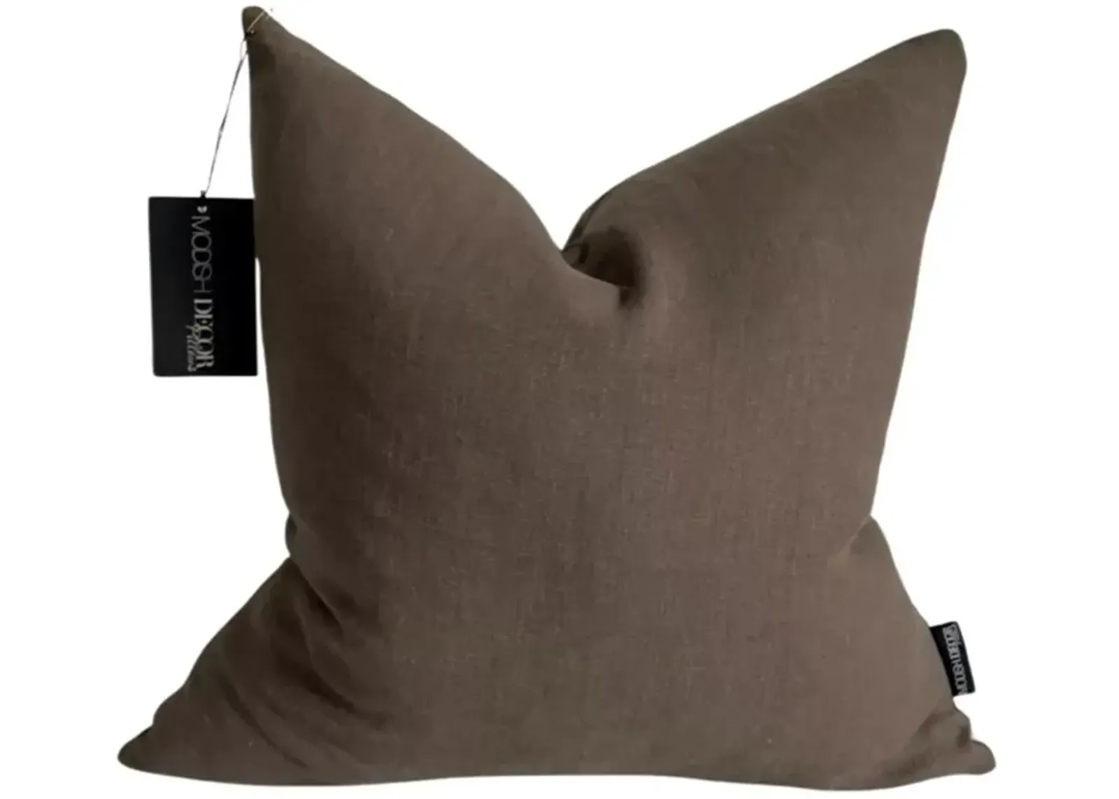 Modish Decor Pillows Linen Pillow Cover, 24" x 24"