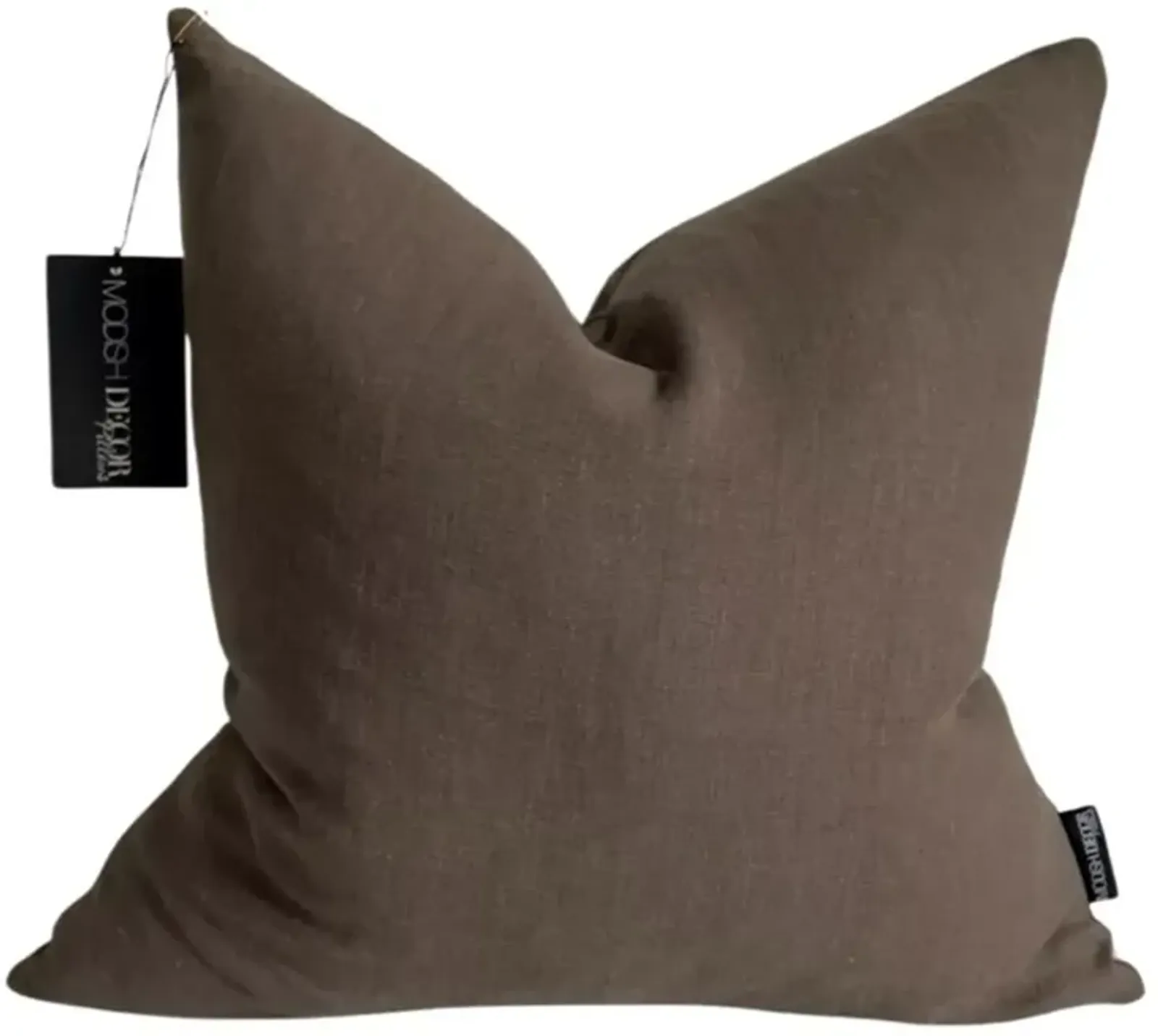 Modish Decor Pillows Linen Pillow Cover, 24" x 24"