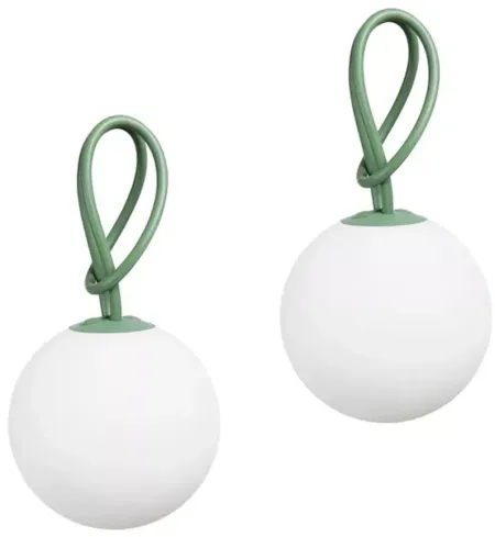 Fatboy Bolleke Indoor/Outdoor Rechargeable Hanging Lamp, Set of 2 