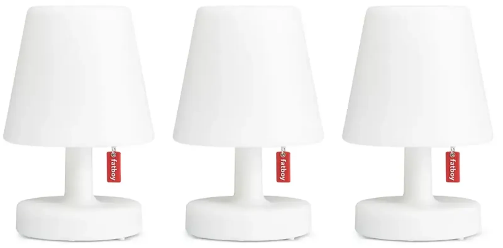 Fatboy Edison the Mini Wireless Rechargeable Lamp Set, Set of 3