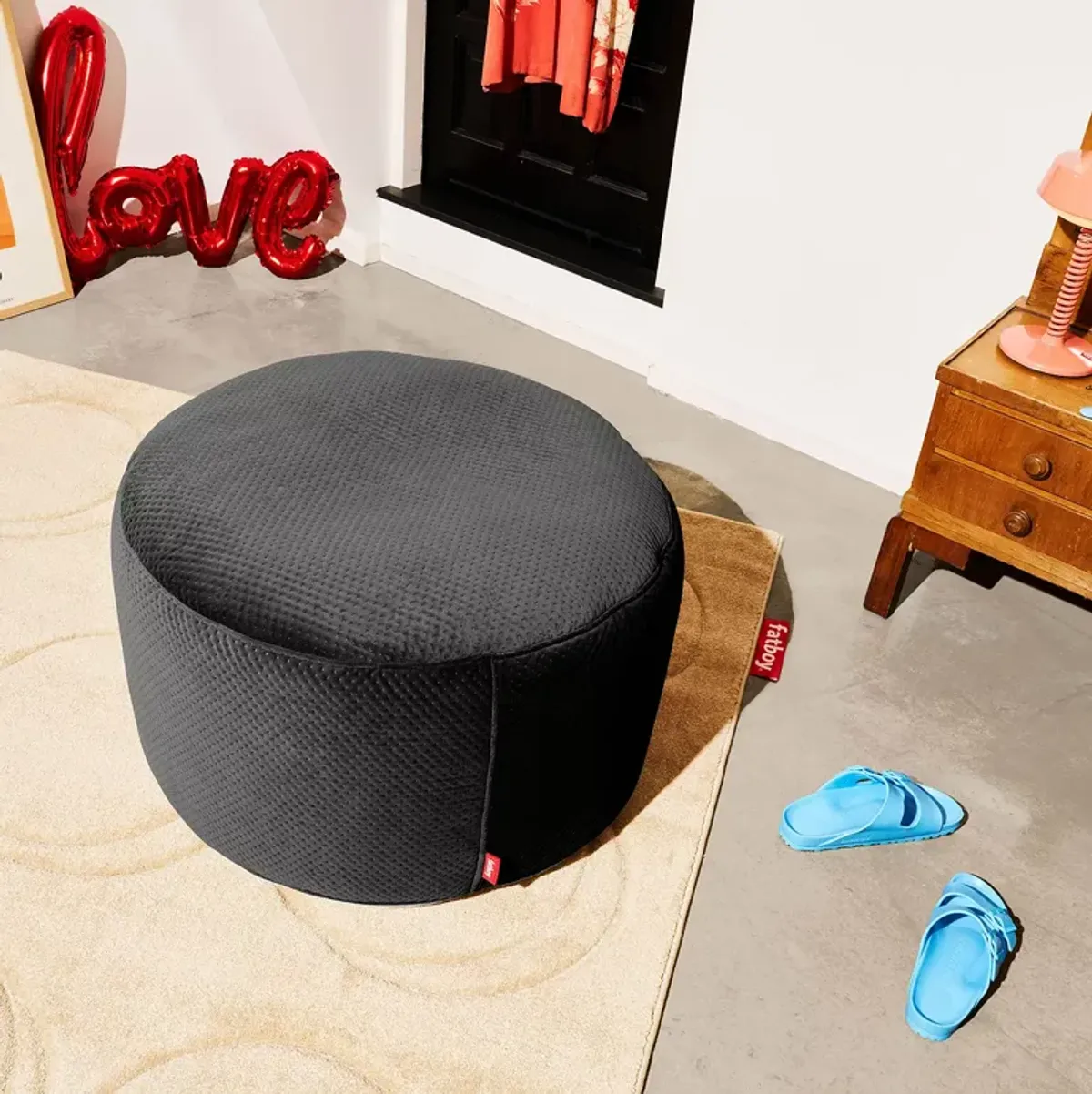 Fatboy Point Large Royal Velvet Pouf