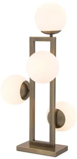brushed brass color