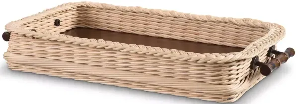 Eichholtz Natural Rattan Tray, Small