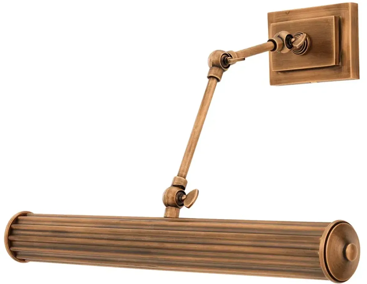 Eichholtz Luca Large Wall Lamp, Antique Brass Finish