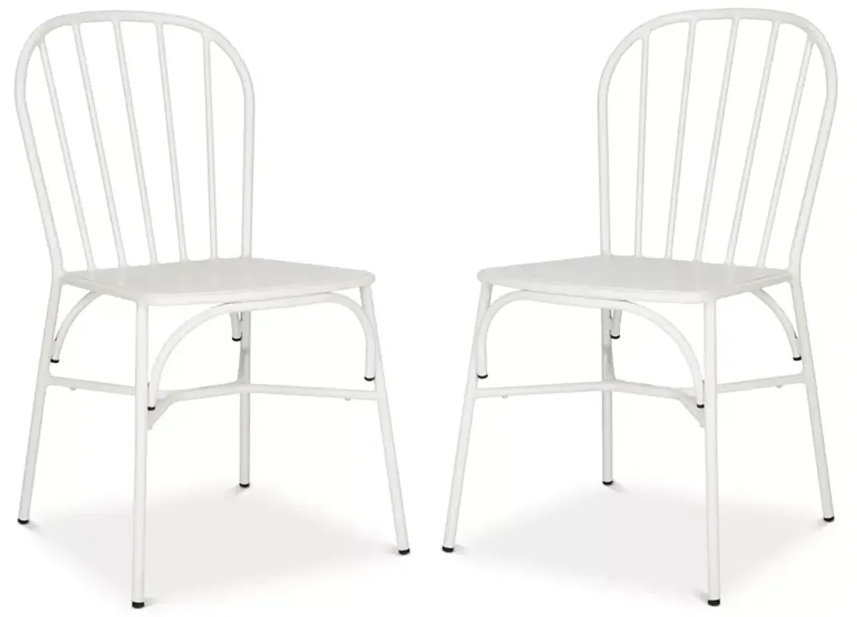 SAFAVIEH Everleigh Outdoor Side Chair, Set of 2