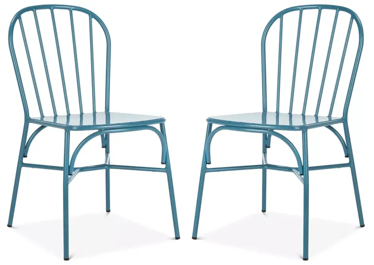 SAFAVIEH Everleigh Outdoor Side Chair, Set of 2