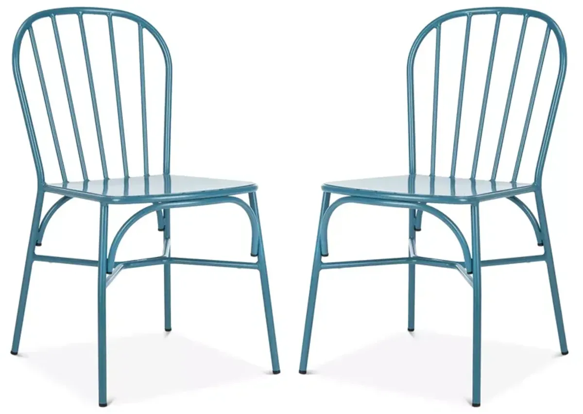 SAFAVIEH Everleigh Outdoor Side Chair, Set of 2