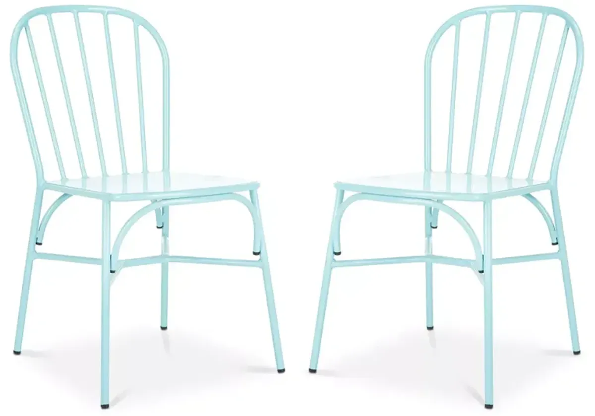 SAFAVIEH Everleigh Outdoor Side Chair, Set of 2