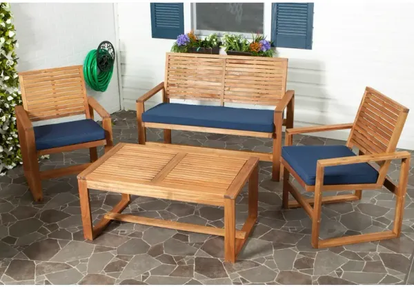 SAFAVIEH Ozark 4 Piece Outdoor Living Set