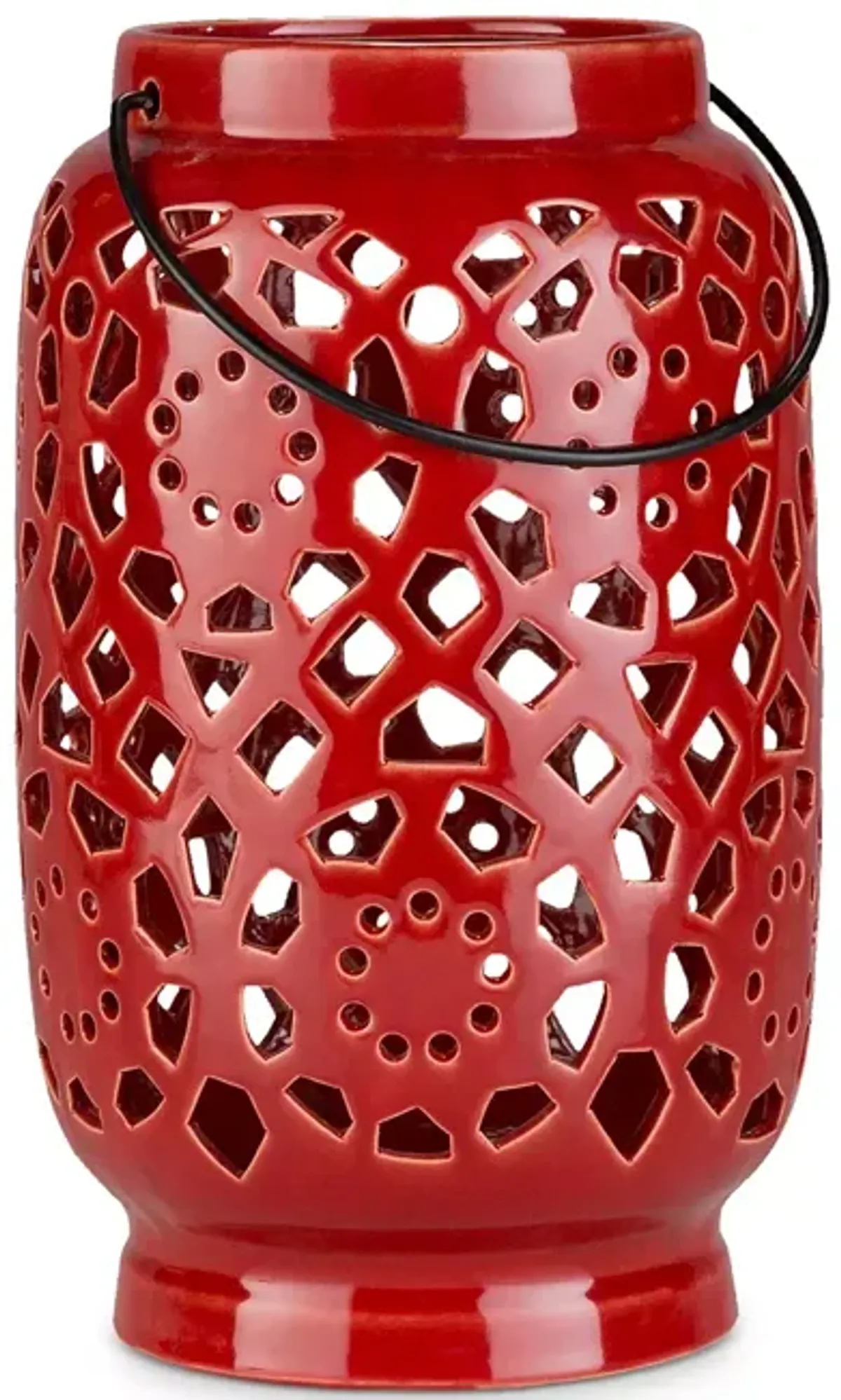 Surya Avery Large Ceramic Lantern