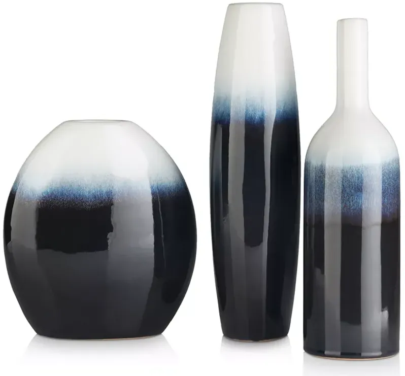 Surya Harris 3-Piece Outdoor Vase Set