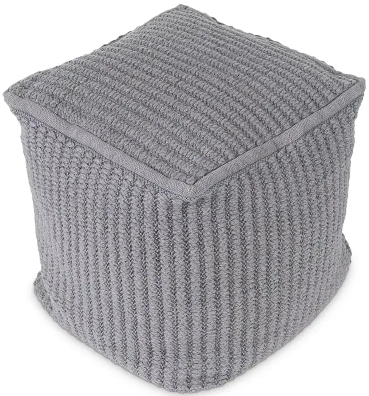 Surya Stafford Outdoor-Safe Pouf