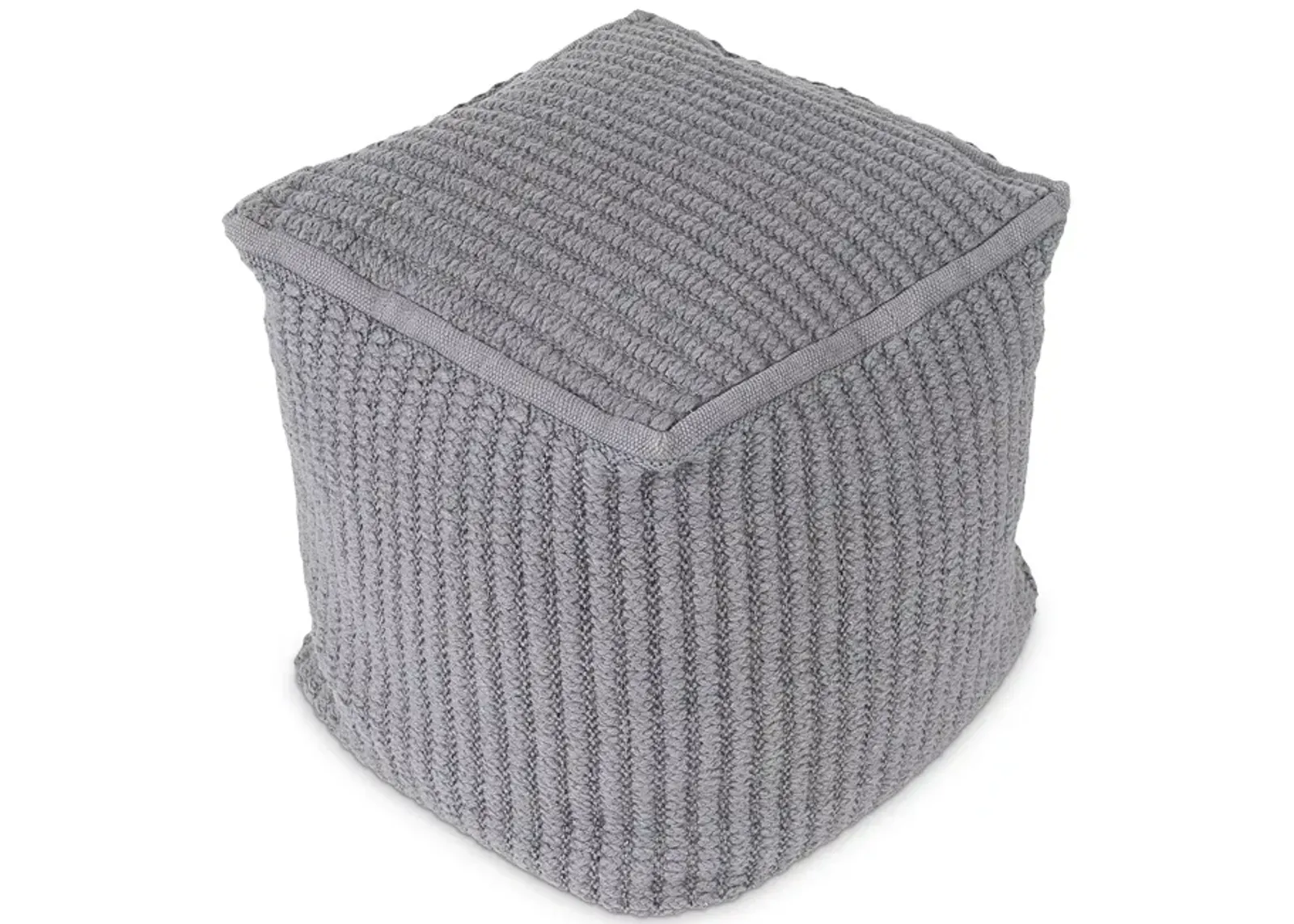 Surya Stafford Outdoor-Safe Pouf