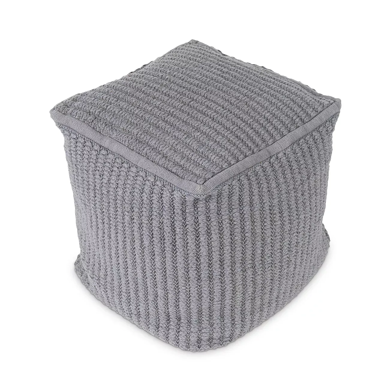 Surya Stafford Outdoor-Safe Pouf