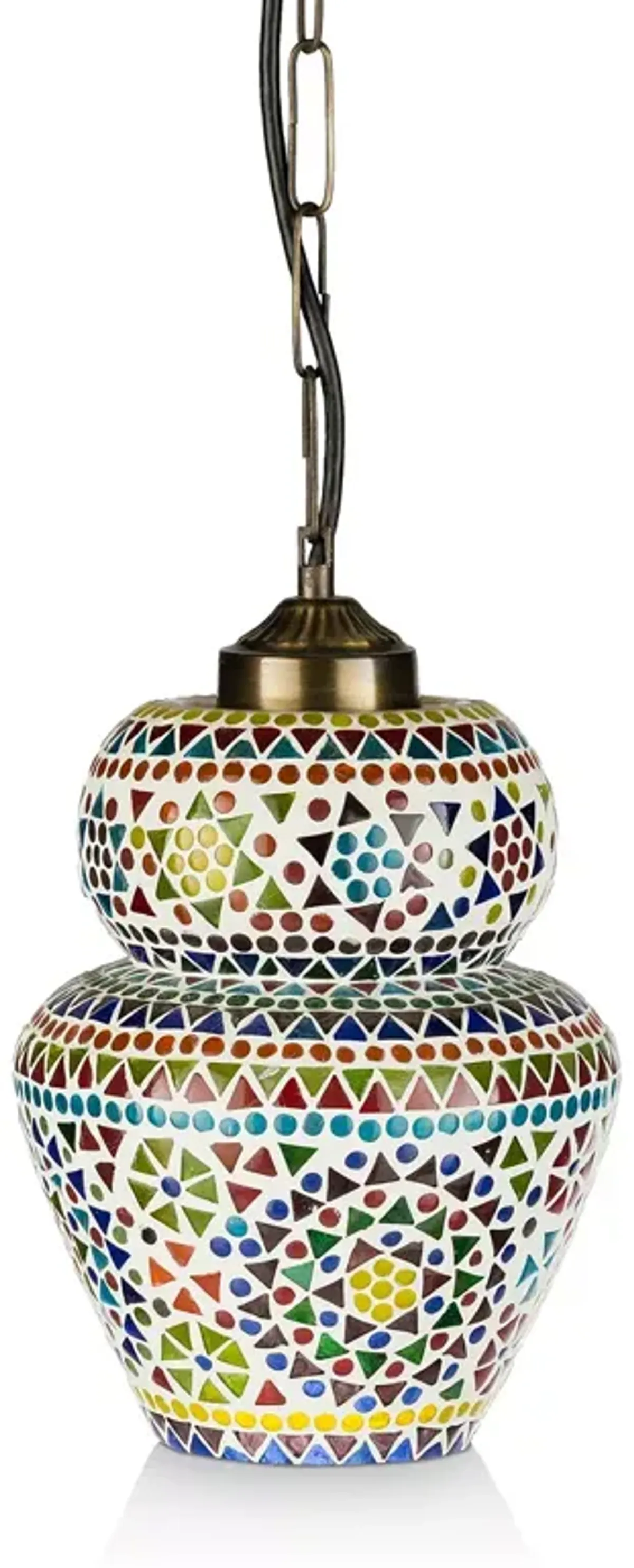 Surya Santillian Double Ceiling Pendant 