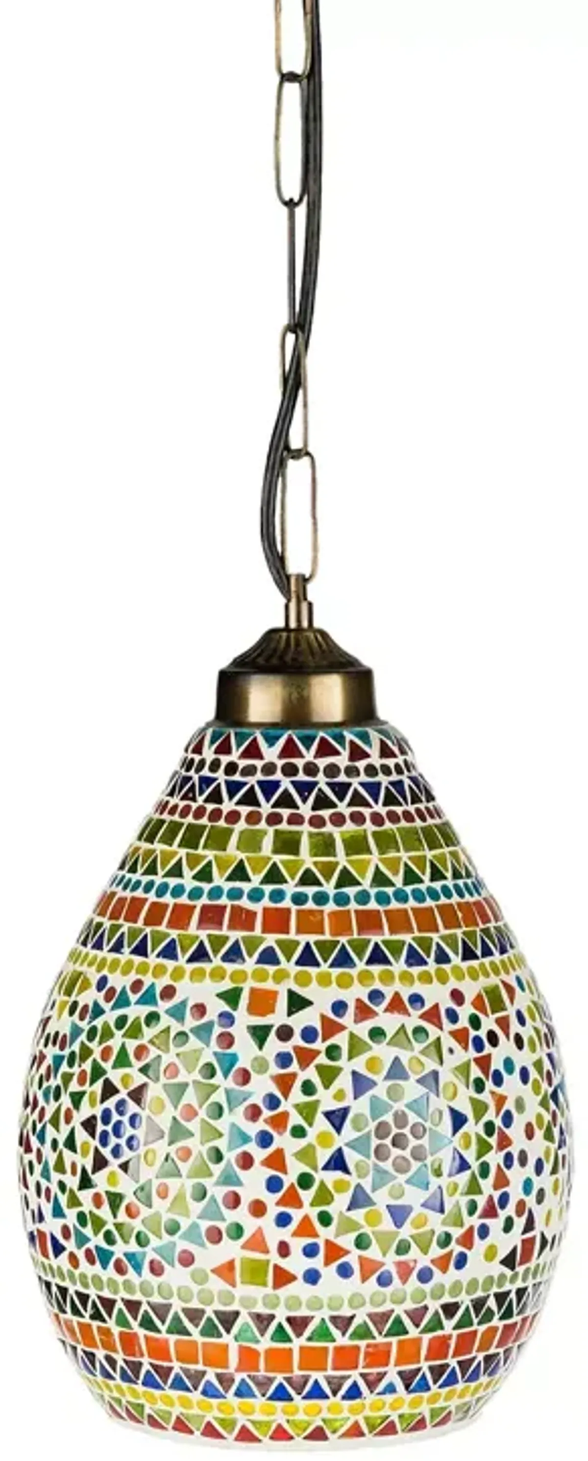 Surya Santillian Oval Ceiling Pendant 