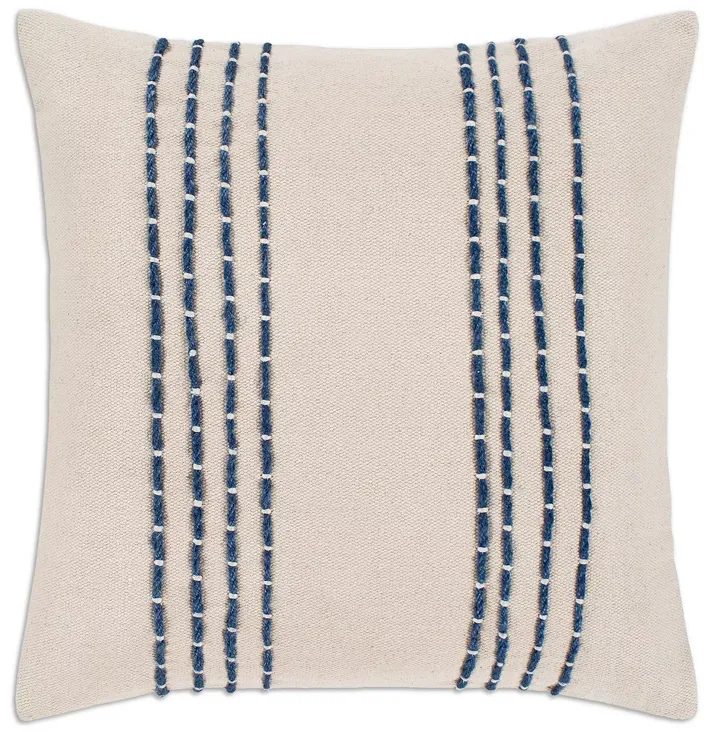 Surya Emilio Broken Stripes Decorative Pillow, 20" x 20"