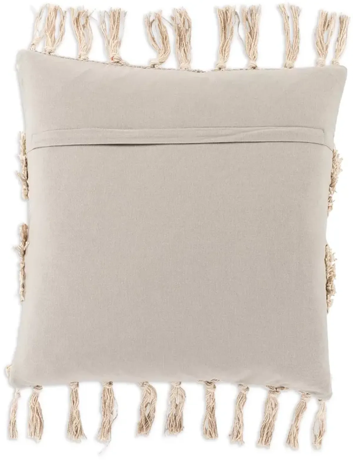 Surya Helena Knotted Stripes Decorative Pillow, 20" x 20"