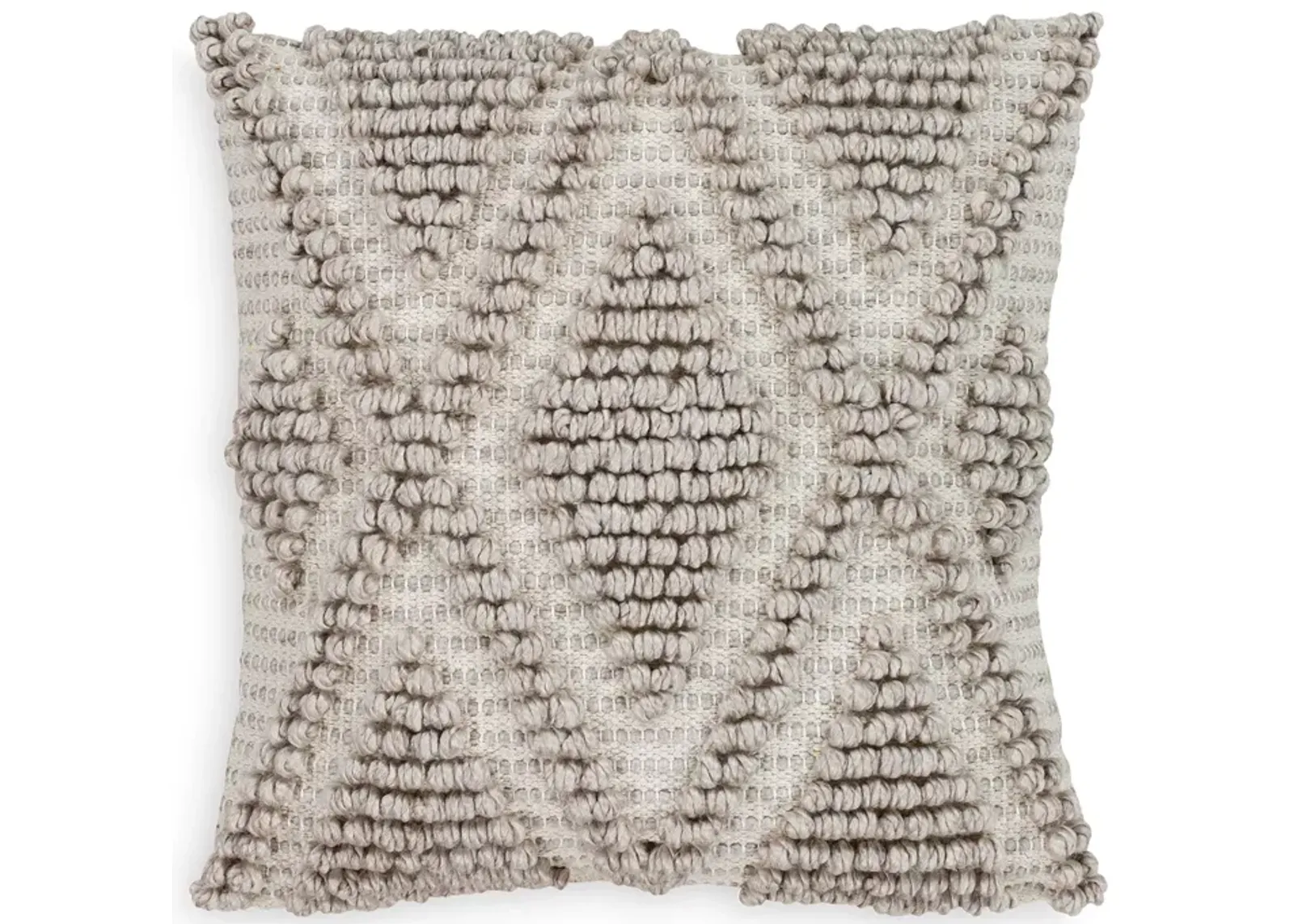 Surya Anders Textured Light Gray Throw Pillow, 18" x 18"