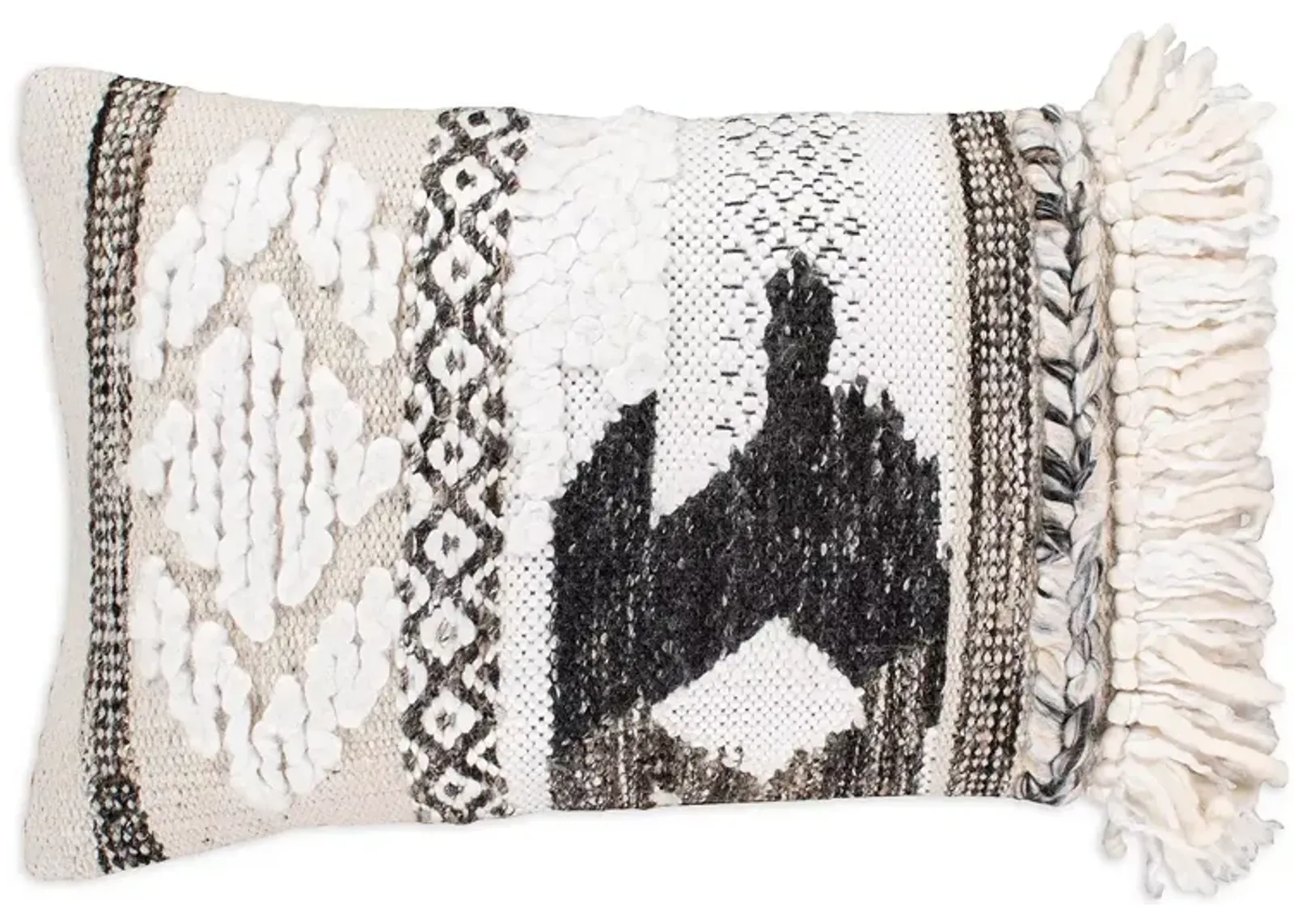 Surya Leonese Nomadic Lumbar Pillow, 14" x 22"