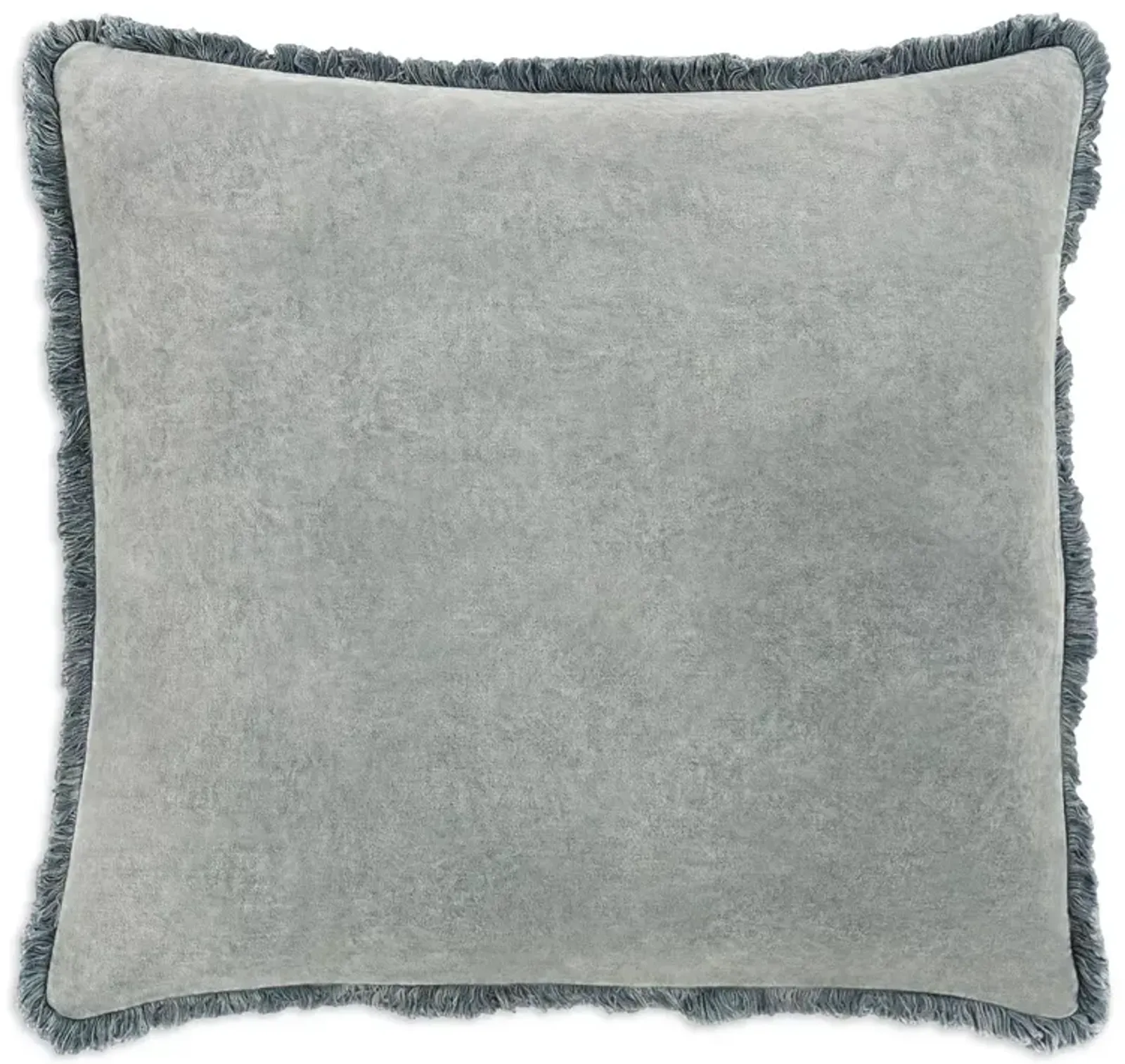 Surya Washed Cotton Velvet Decorative Pillow, 20" x 20"