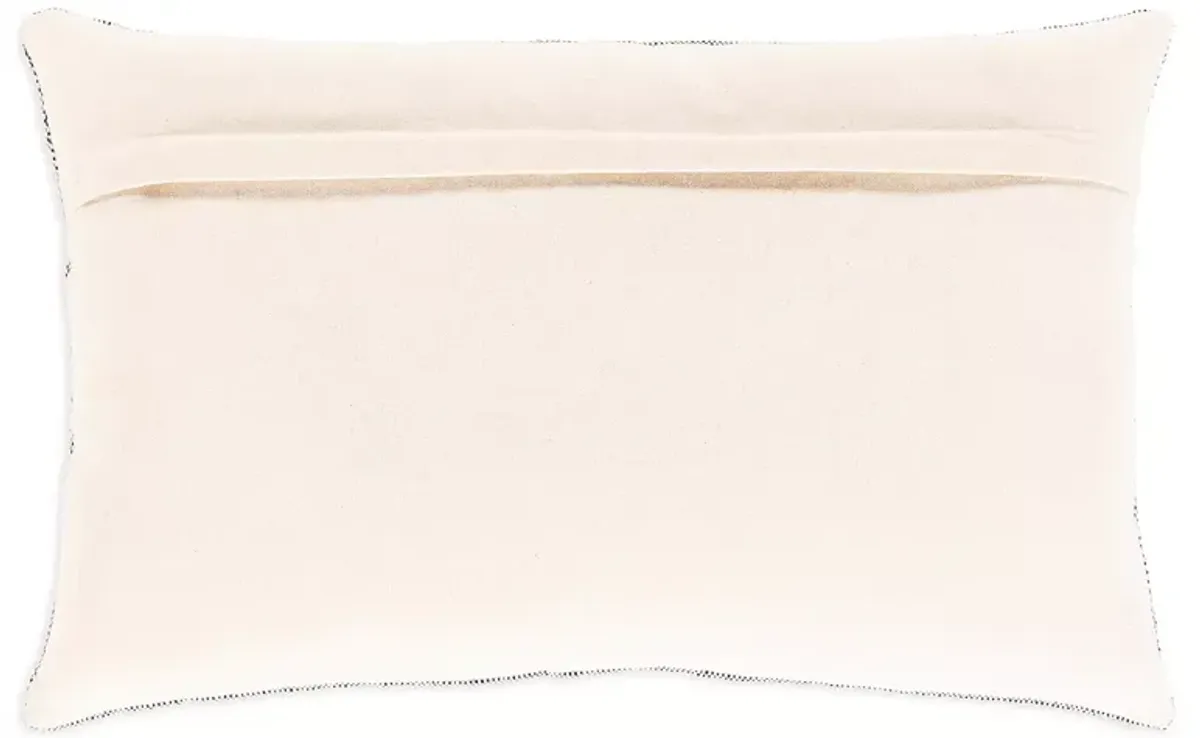 Surya Izie Rectangles Lumbar Pillow, 14" x 22"