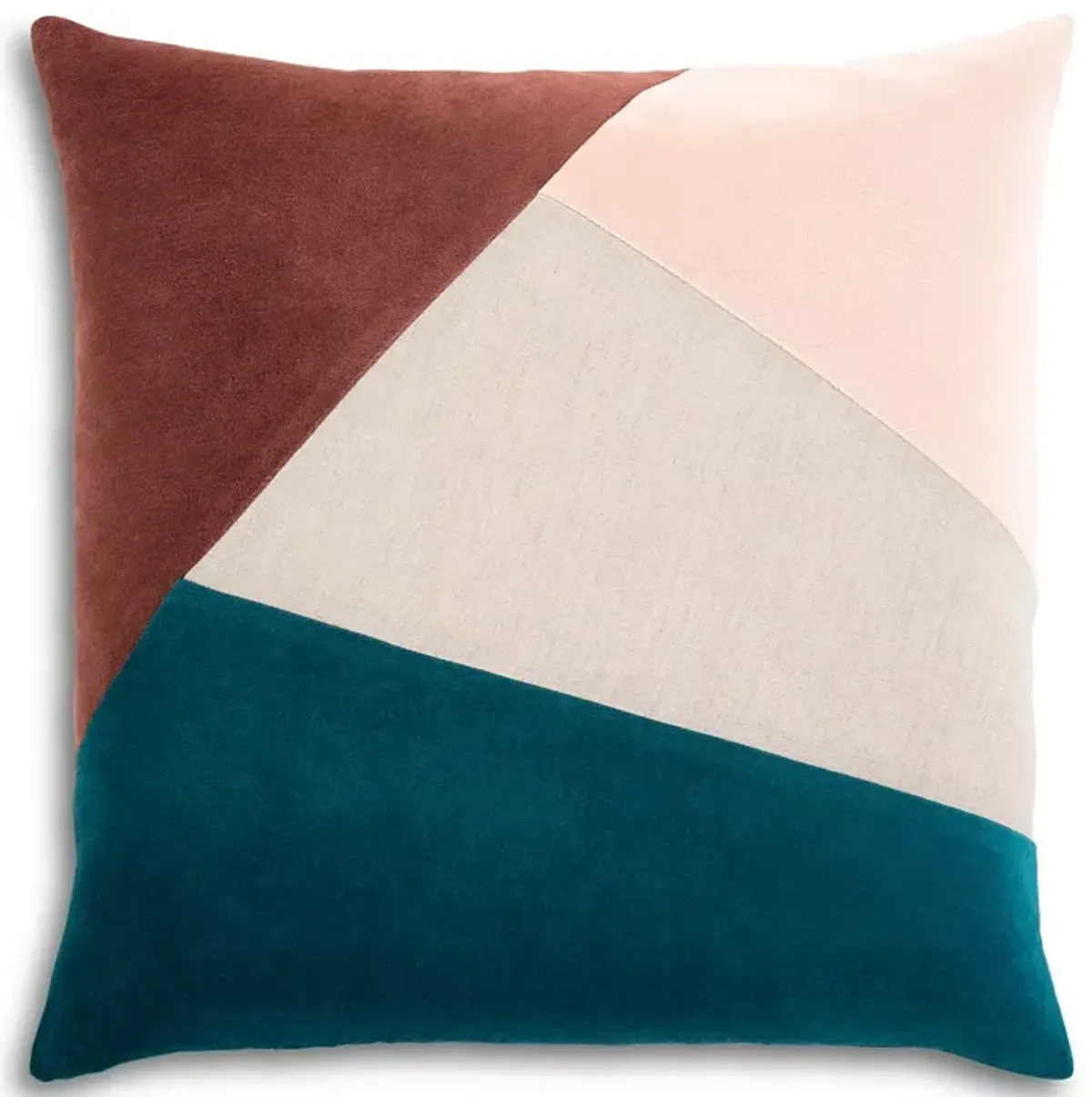 Surya Moza Velvet Decorative Pillow, 22" x 22"