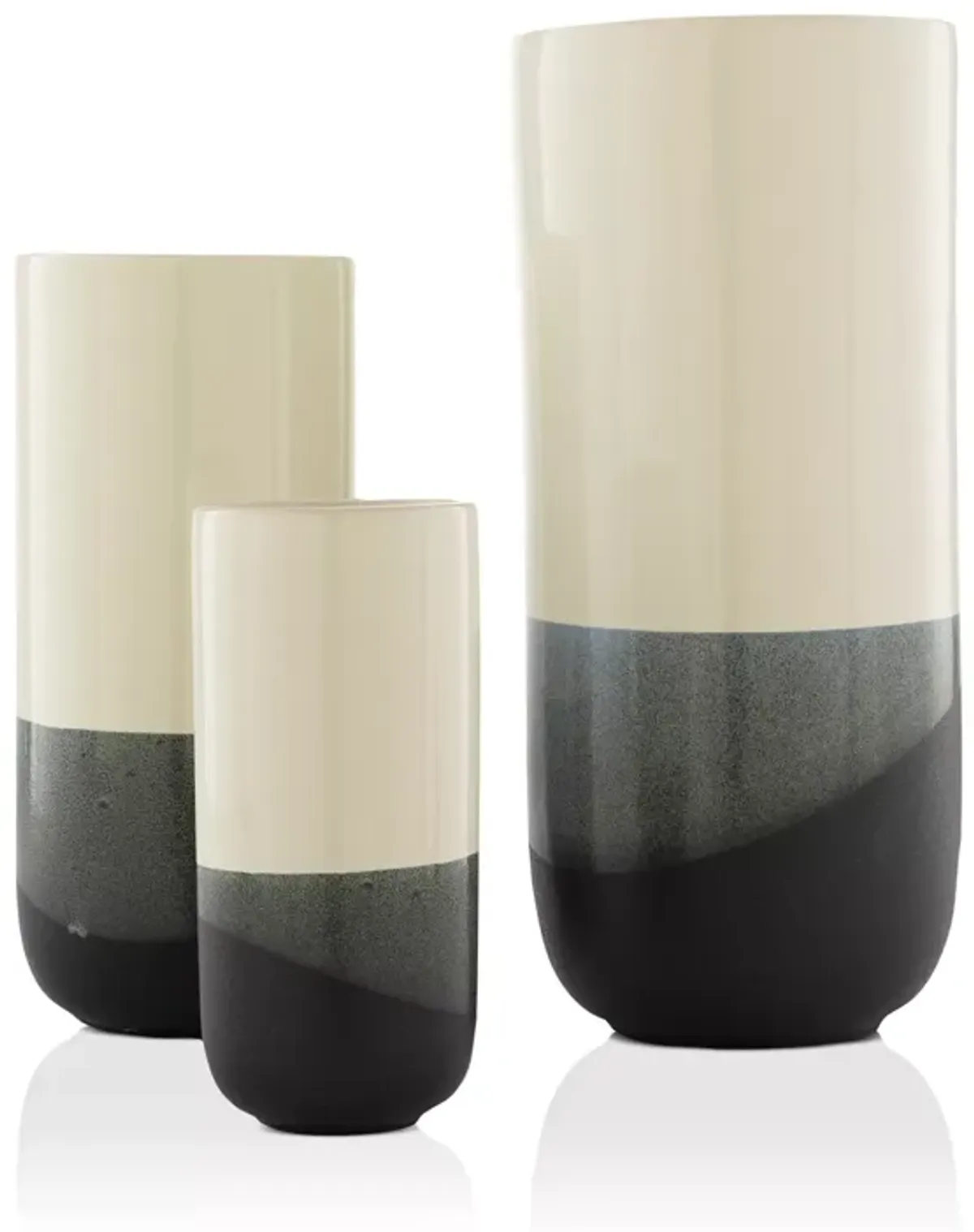 Surya Geo 3 Piece Vase Set