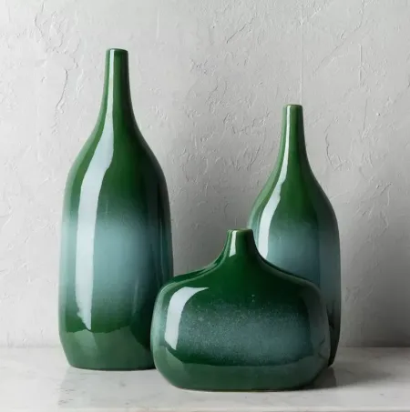Surya Sparta Ceramic Vase, Set of 3