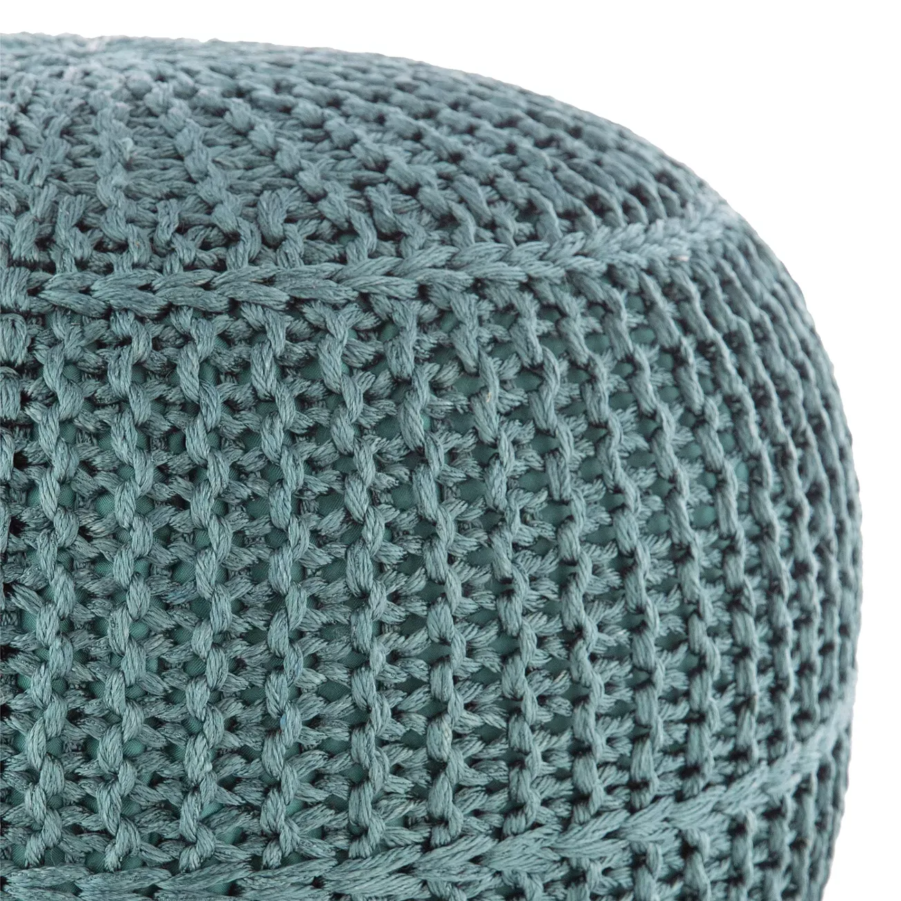 Dita Knit Outdoor-Safe Pouf