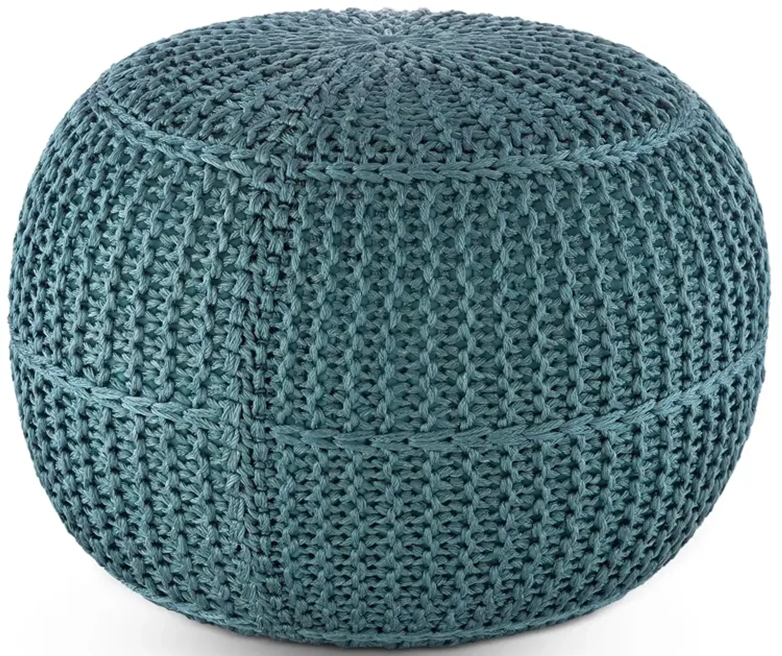 Dita Knit Outdoor-Safe Pouf