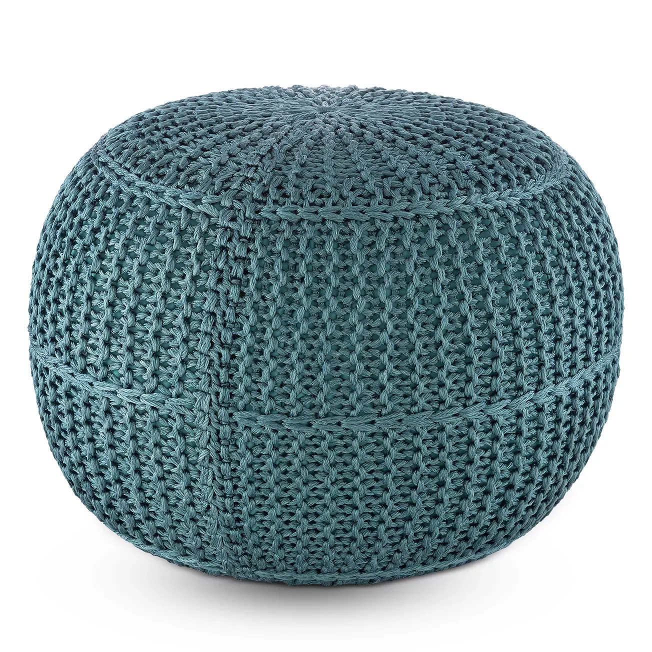 Dita Knit Outdoor-Safe Pouf